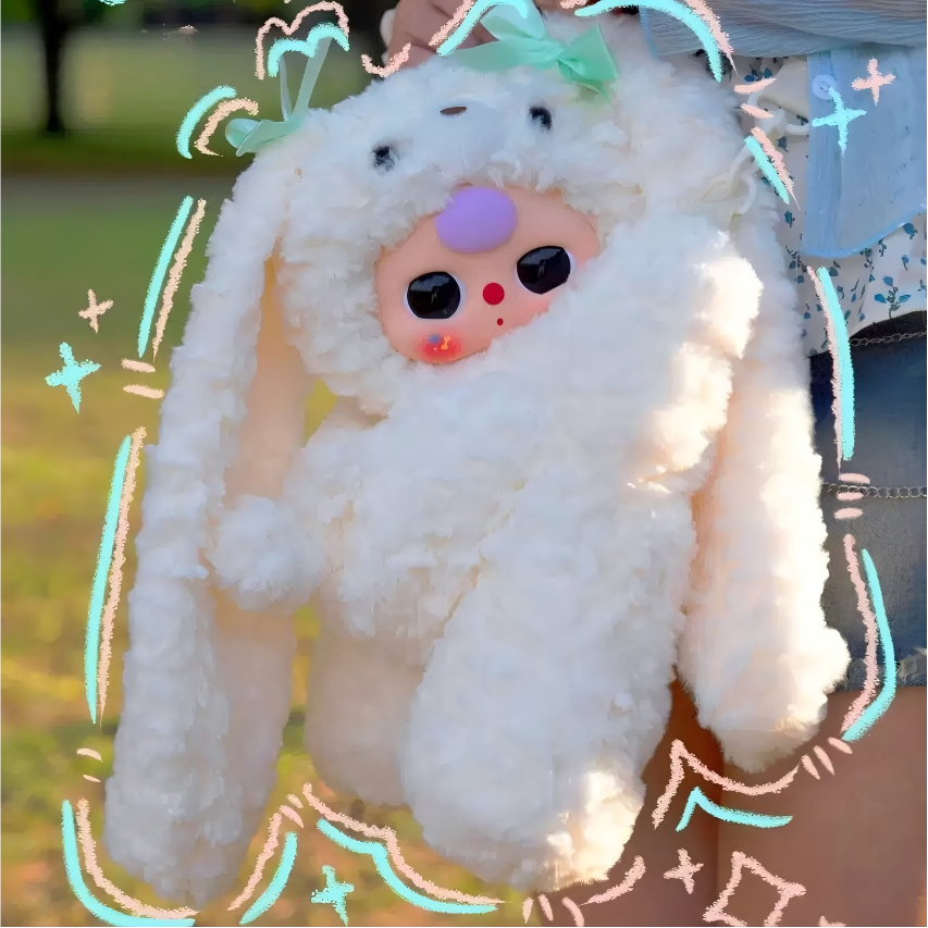 Baby Three 400% Hughug Baby Backpack Series Plush Blind Box (Buy 2 Get 1 Free - No Box Option)