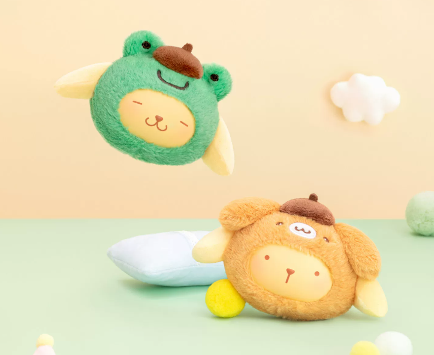 Pom Pom Purin Best Friends Plush Keychain Series Blind Box