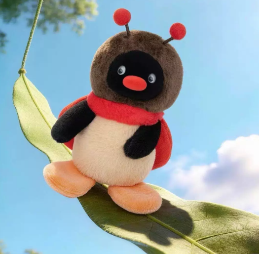 Pingu Bugs Cute Friends Club Plush Keychain Blind Box
