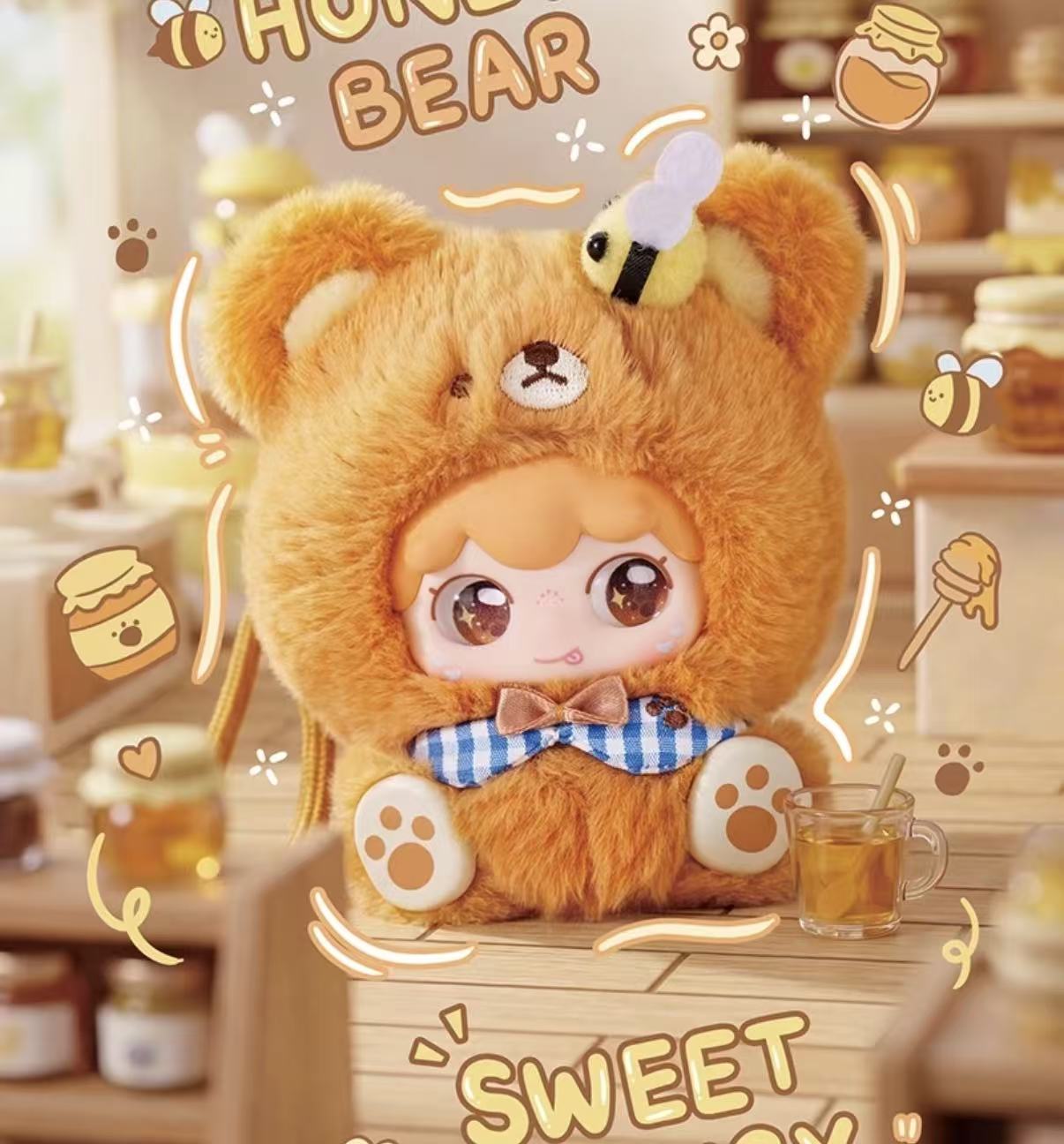Kimipapa Animals In A Row Plush Blind Box