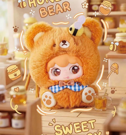 Kimipapa Animals In A Row Plush Blind Box