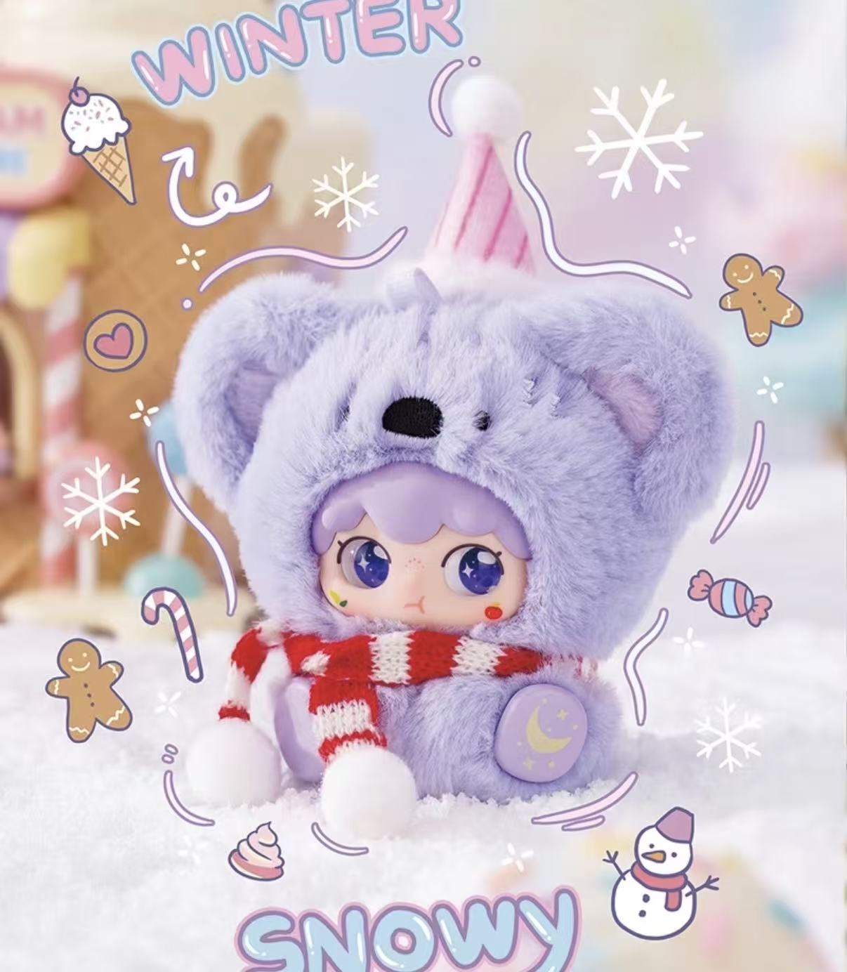 Kimipapa Animals In A Row Plush Blind Box