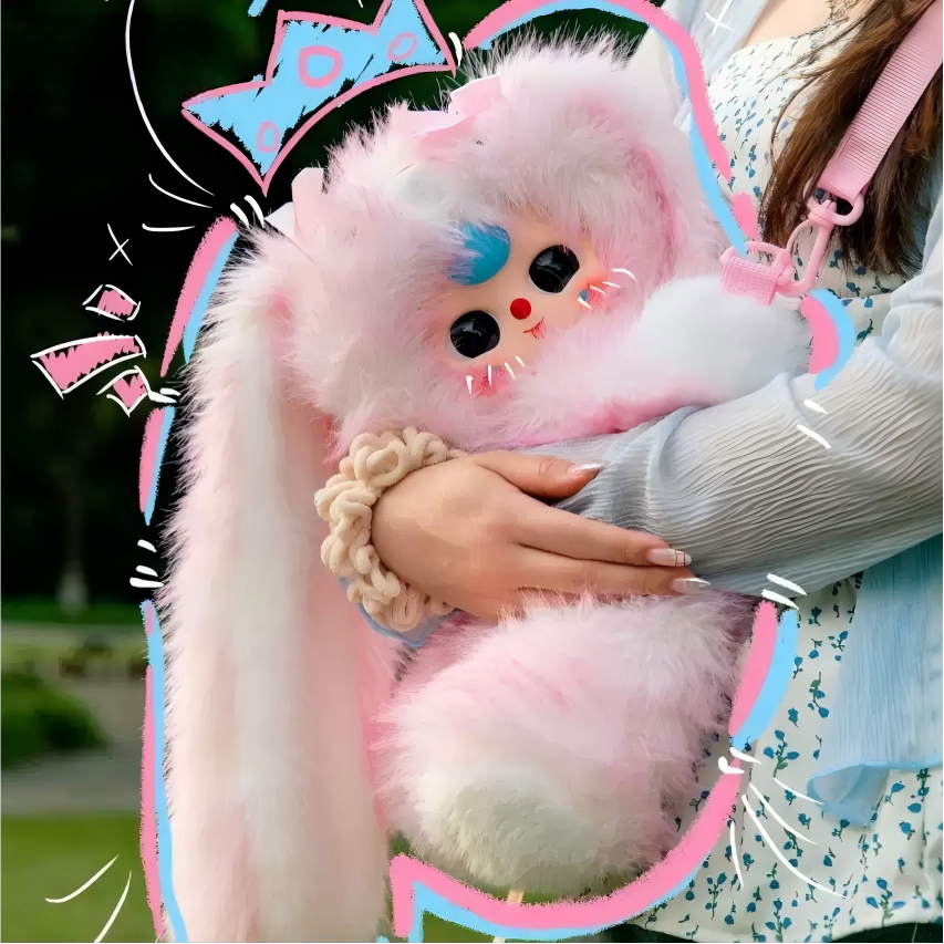 Baby Three 400% Hughug Baby Backpack Series Plush Blind Box  (Buy 2 Get 1 Free - No Box Option)