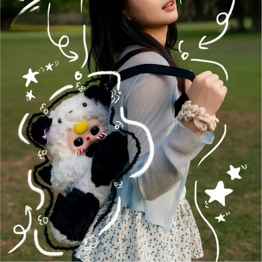 Baby Three 400% Hughug Baby Backpack Series Plush Blind Box  (Buy 2 Get 1 Free - No Box Option)