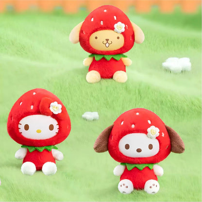 Sanrio Strawberry Series Plush Pendant Blind Box