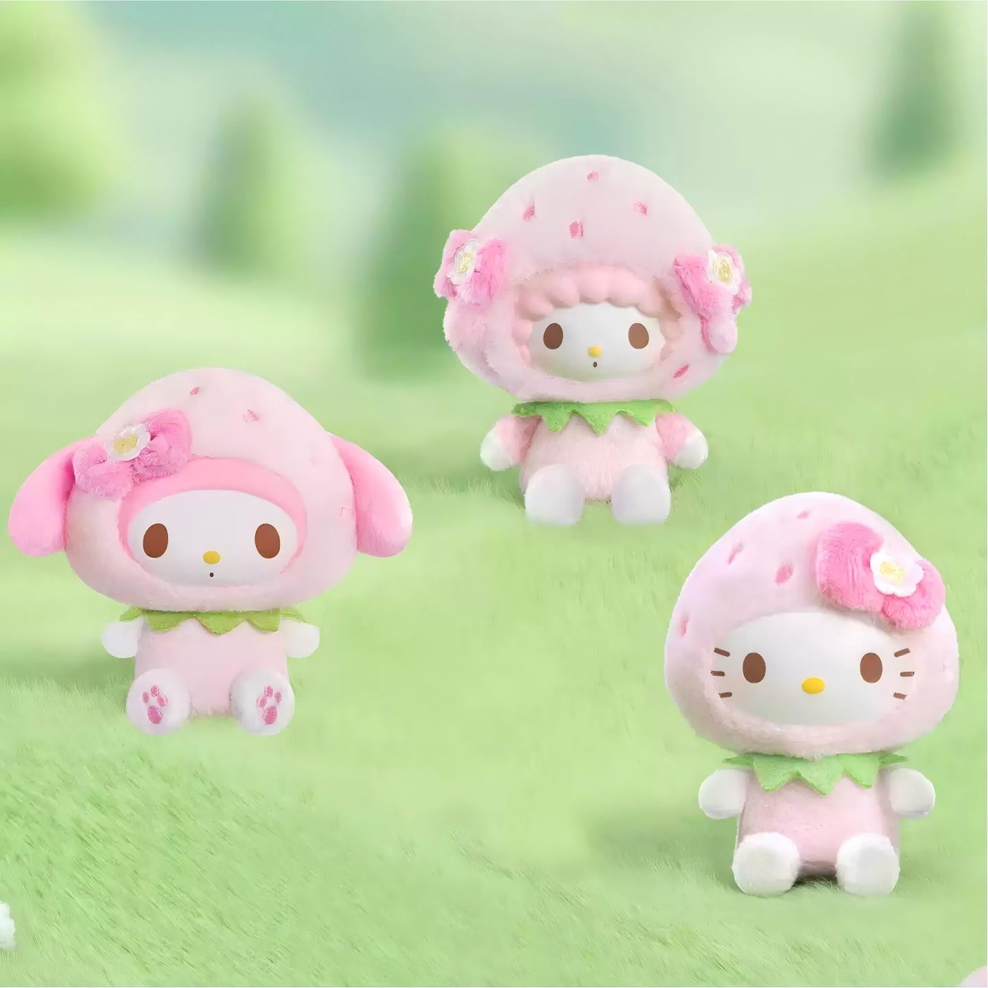 Sanrio Strawberry Series Plush Pendant Blind Box