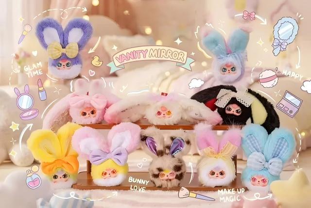 Baby Three Makeup Mirror V2 Series Plush Blind Box