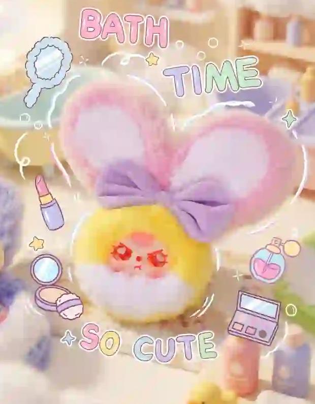 Baby Three Makeup Mirror V2 Series Plush Blind Box