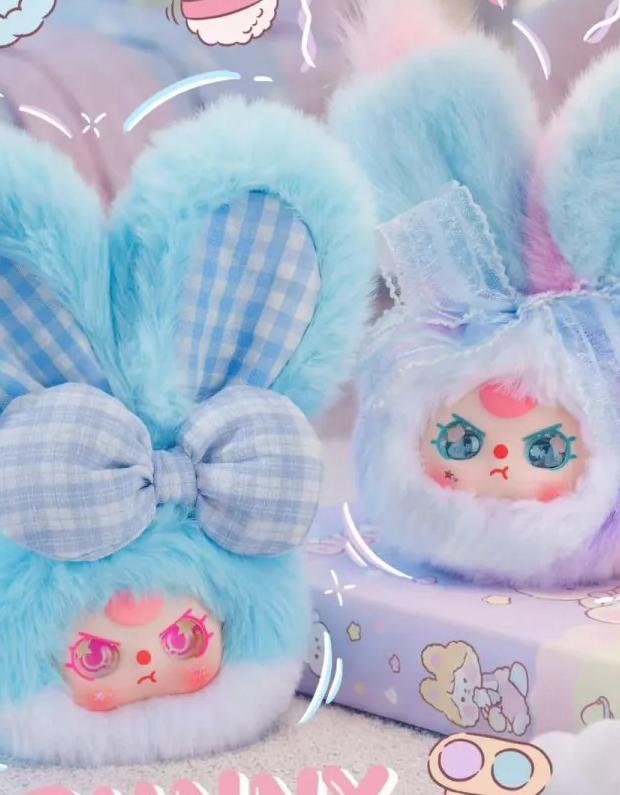 Baby Three Makeup Mirror V2 Series Plush Blind Box