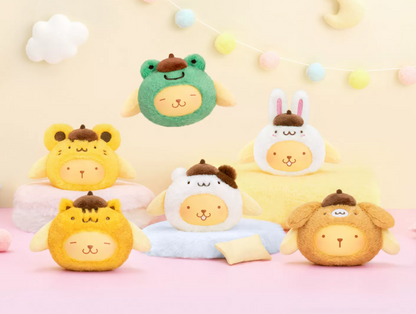 Pom Pom Purin Best Friends Plush Keychain Series Blind Box