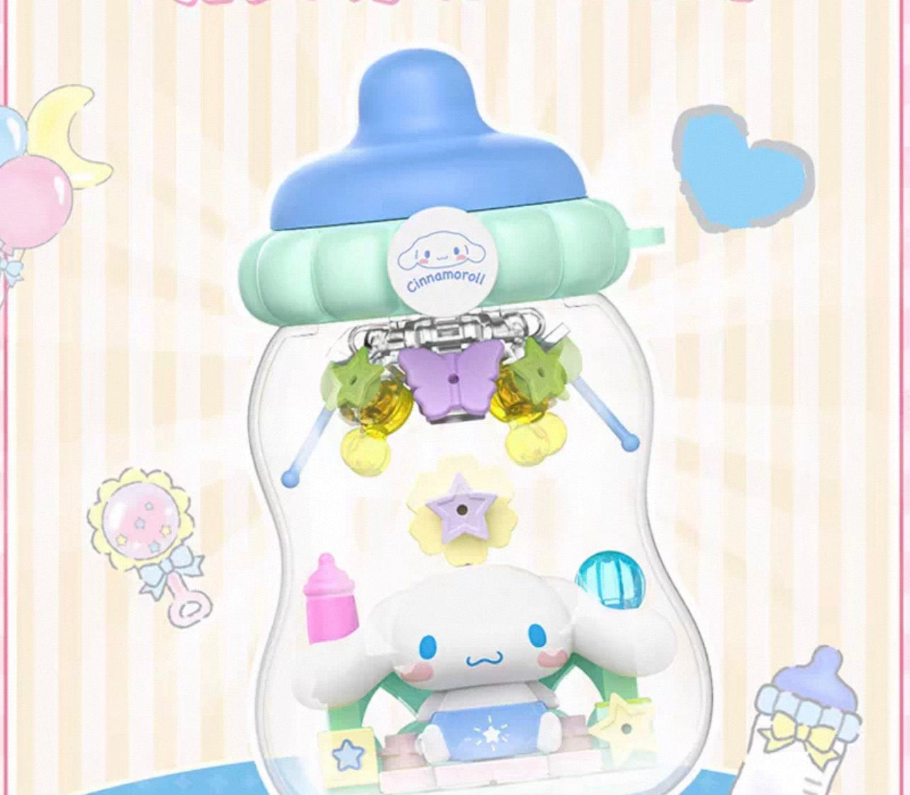TOPTOY Sanrio Family Dun Dun Milk Bottle Building Block Blind Box