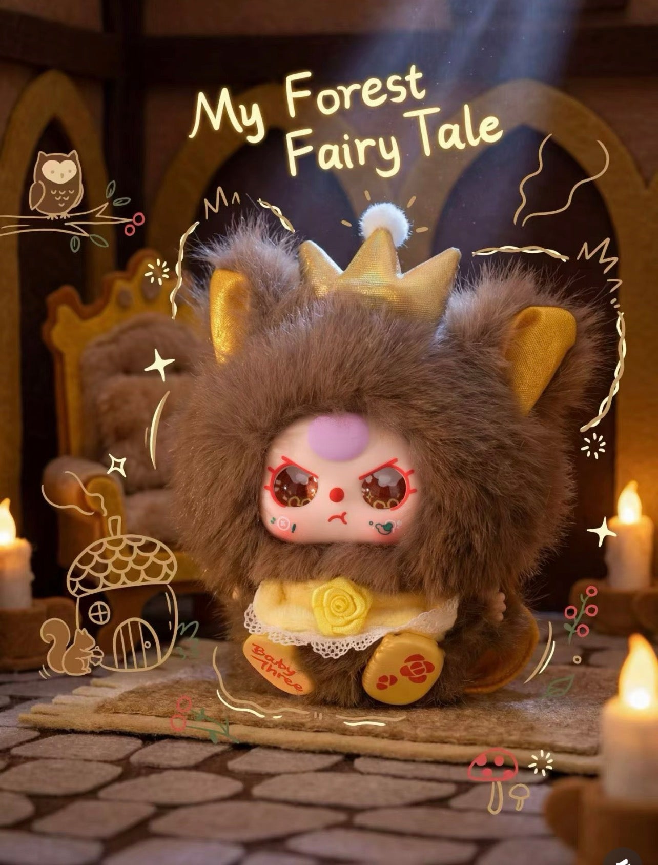 Baby Three The Fairytale World Series Plush Blind Box