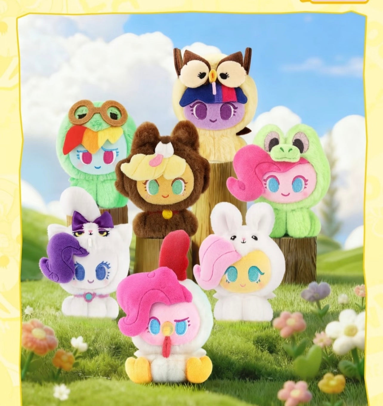 KAYOU My Little Pony Wonderful Pet Paradise Plush Charms Blind Box