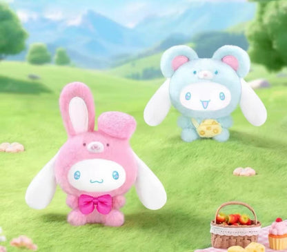 Sanrio Cinnamoroll Animal Party Series Plush Mascot Blind Box