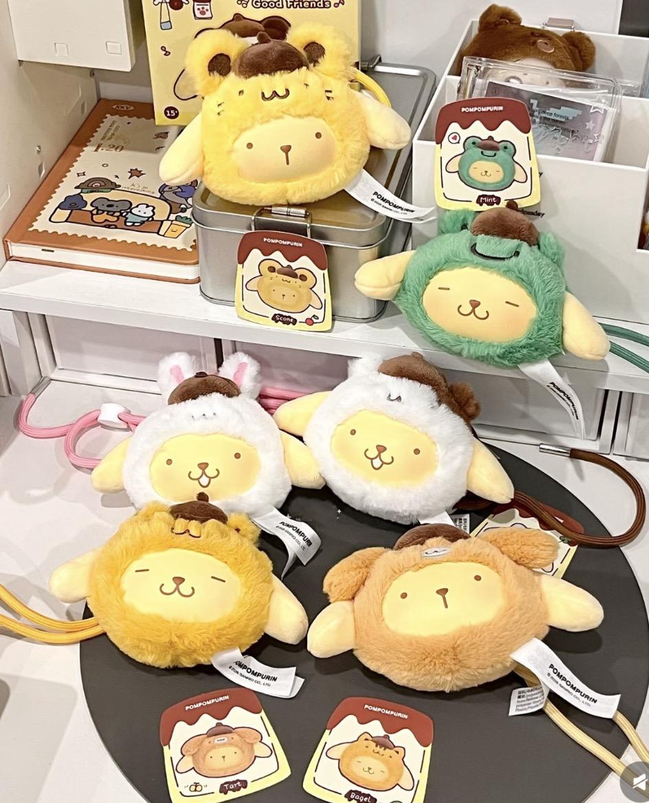 TOP TOY Pompompurin Good Friends Series of plush ornaments