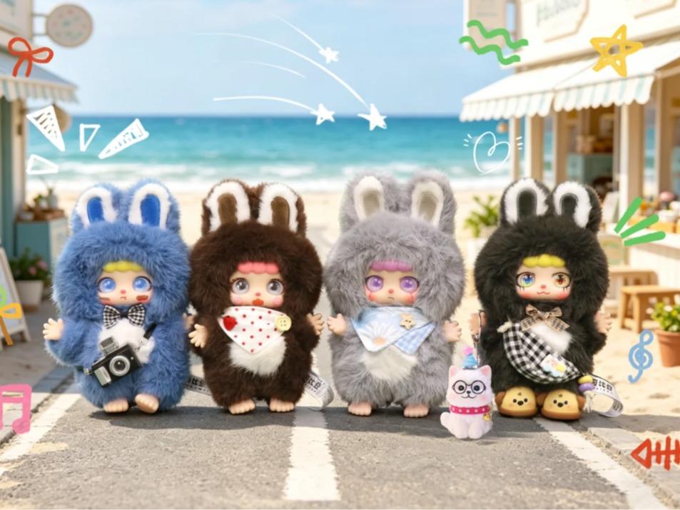 KEBIDOU - Rabbit Treasure Is Out! Gai Series Plush  Blind Box