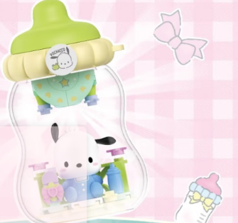 TOPTOY Sanrio Family Dun Dun Milk Bottle Building Block Blind Box