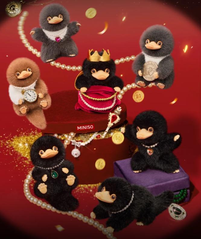 Fantastic Beasts Niffler Mini Jewelry Museum Series Figure Blind Box