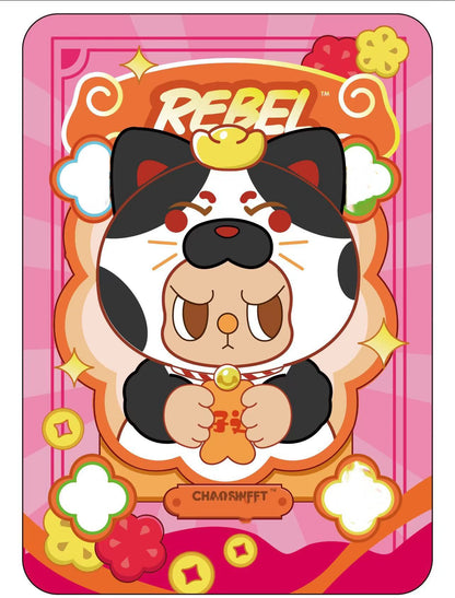 Rebel Bear V2 Wealth And Fortune Series Plush Blind Box
