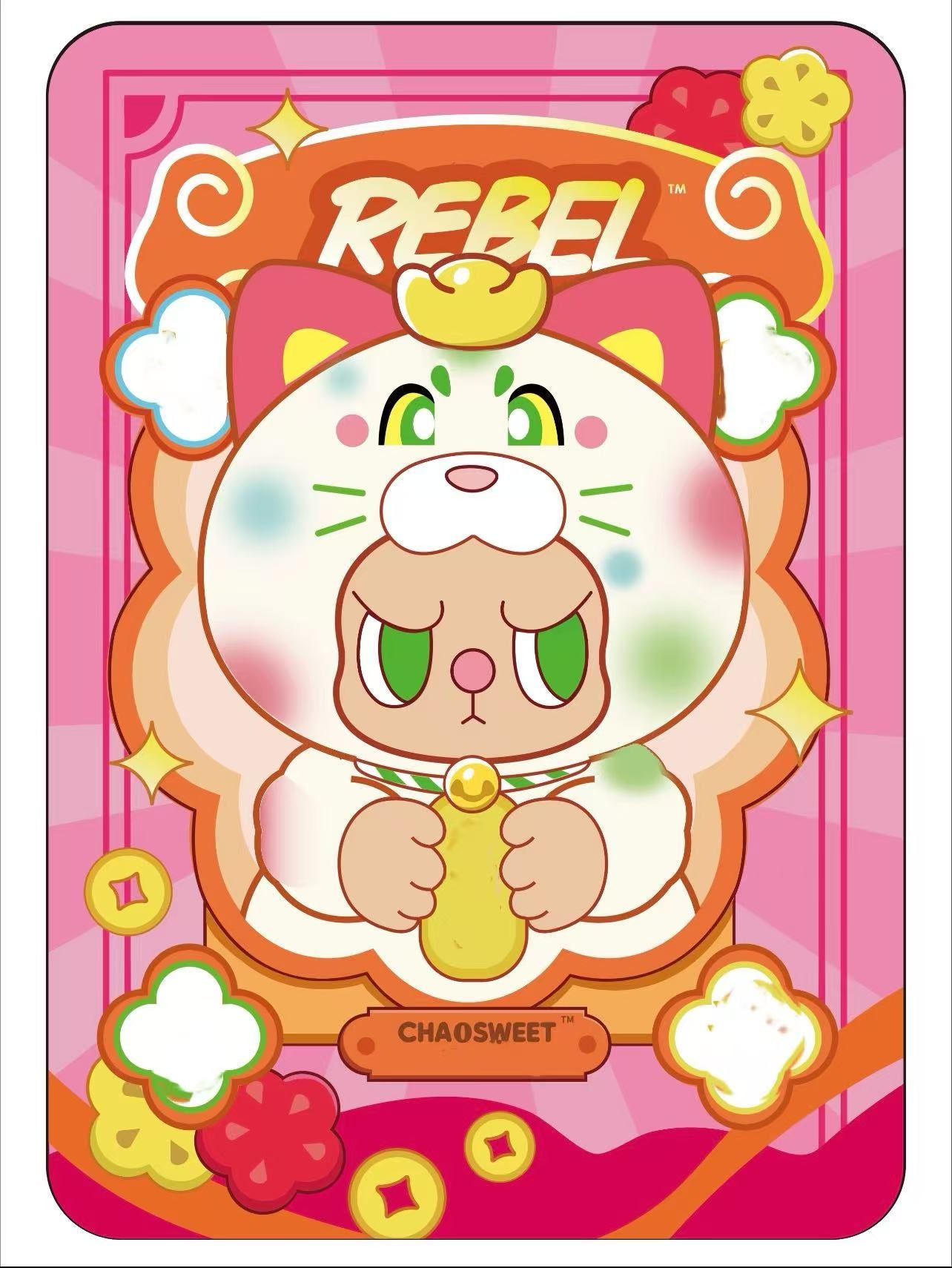 Rebel Bear V2 Wealth And Fortune Series Plush Blind Box
