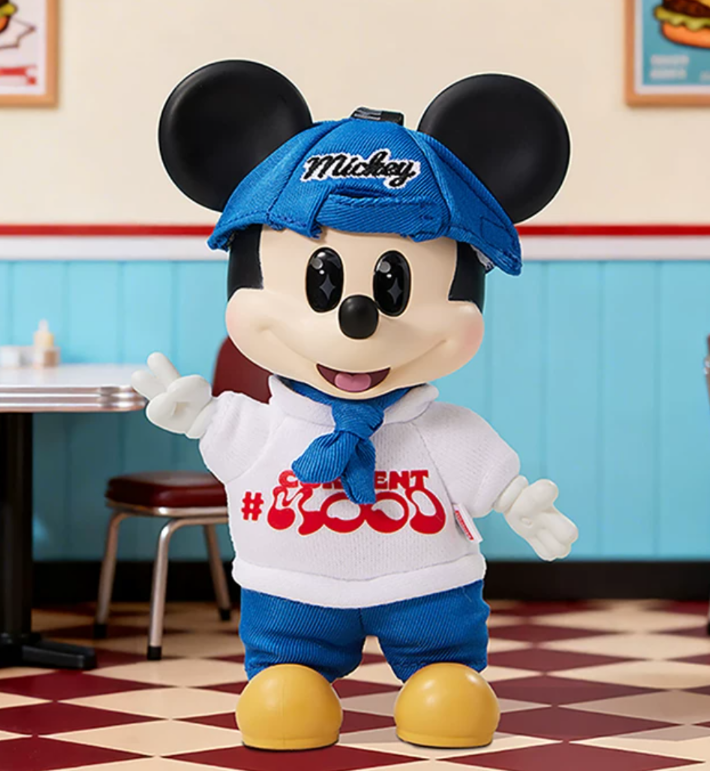 Disney Mickey OOTD Vinyl Plush Hanging Ornament
