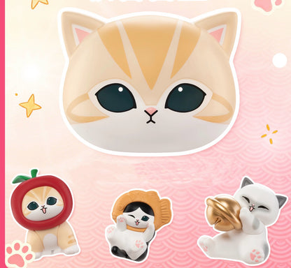 Mofusand Good Luck Series Kitten Head Figure Blind Box