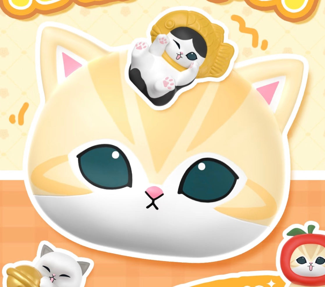 Mofusand Good Luck Series Kitten Head Figure Blind Box