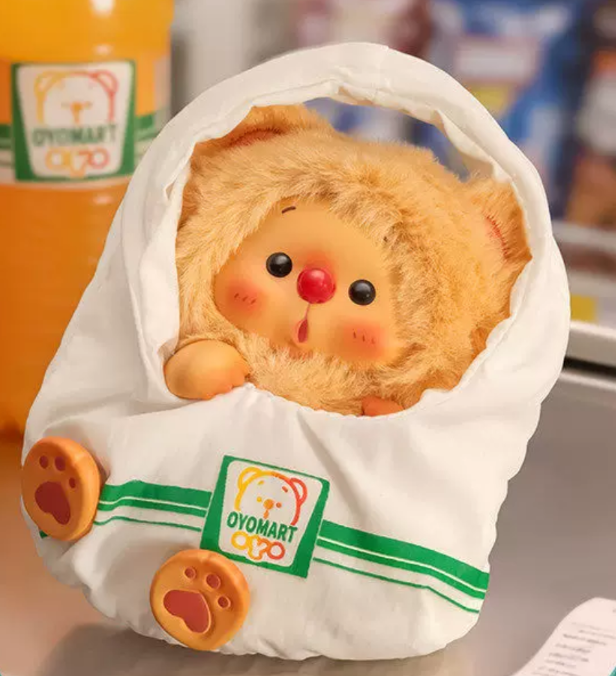 OYO Bear Portable Treasure Bag Series Mini Plush
