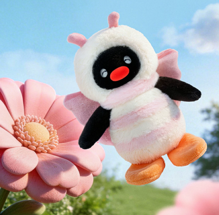 Pingu Bugs Cute Friends Club Plush Keychain Blind Box