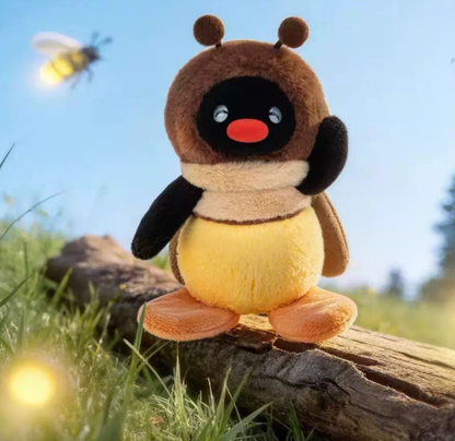Pingu Bugs Cute Friends Club Plush Keychain Blind Box