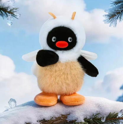 Pingu Bugs Cute Friends Club Plush Keychain Blind Box