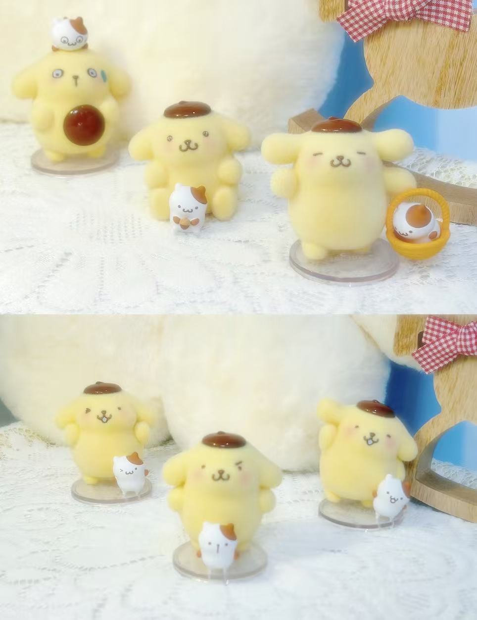 Pompompurin Fluffy Daily Life Series Figure