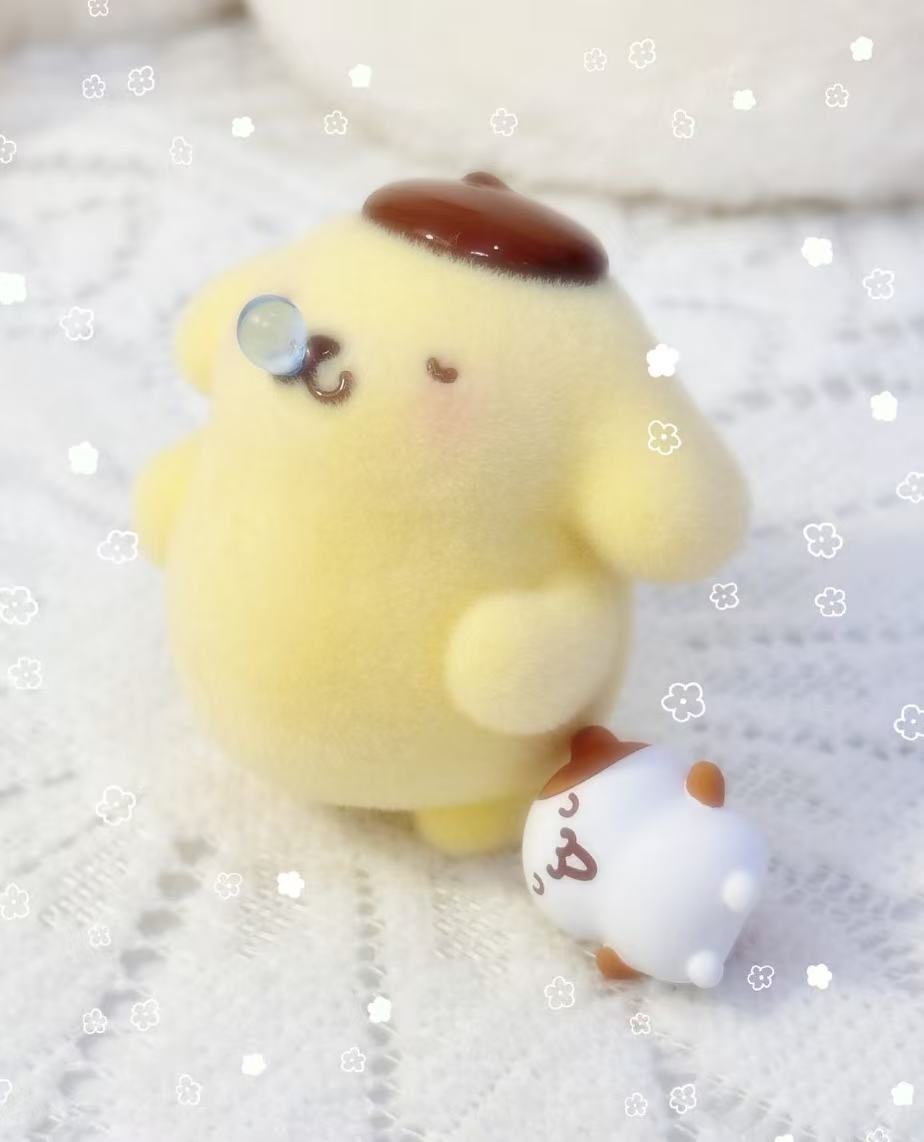 Pompompurin Fluffy Daily Life Series Figure