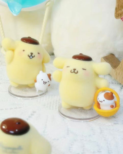 Pompompurin Fluffy Daily Life Series Figure