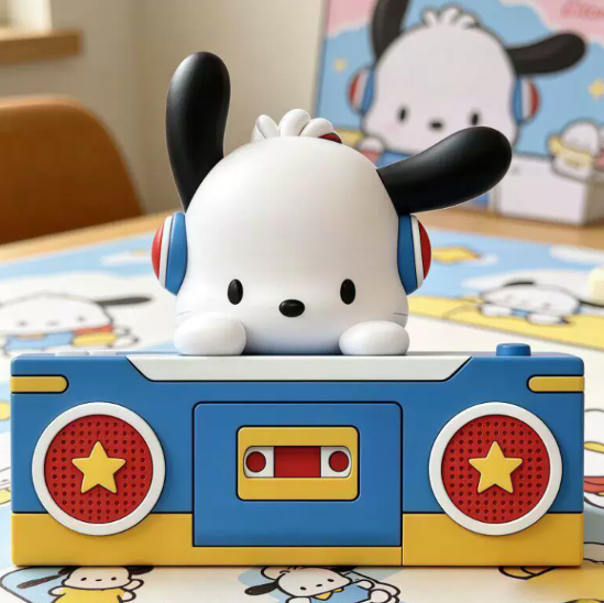 Sanrio Characters Family Cute Sound Pals Series Retro Recorder Blind Box