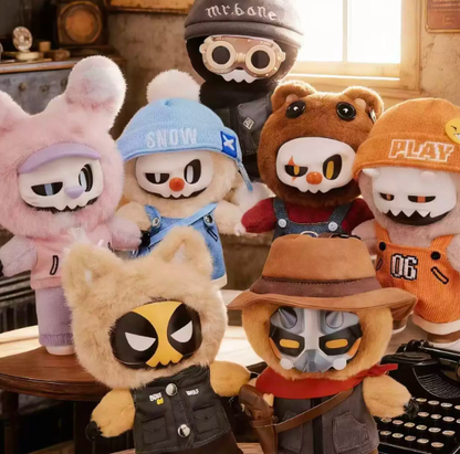 MR.BONE Plush Agent Team Series Blind Box