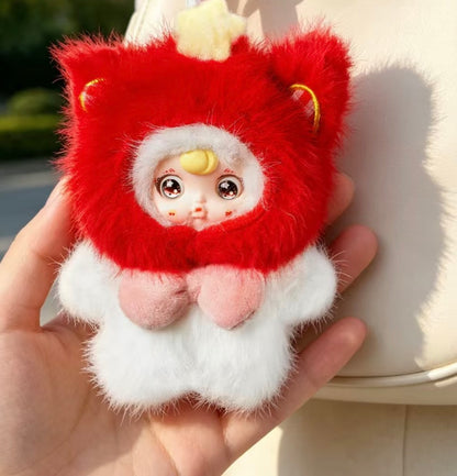 Yumi Retro Travelogue Plush Keychain Blind Box