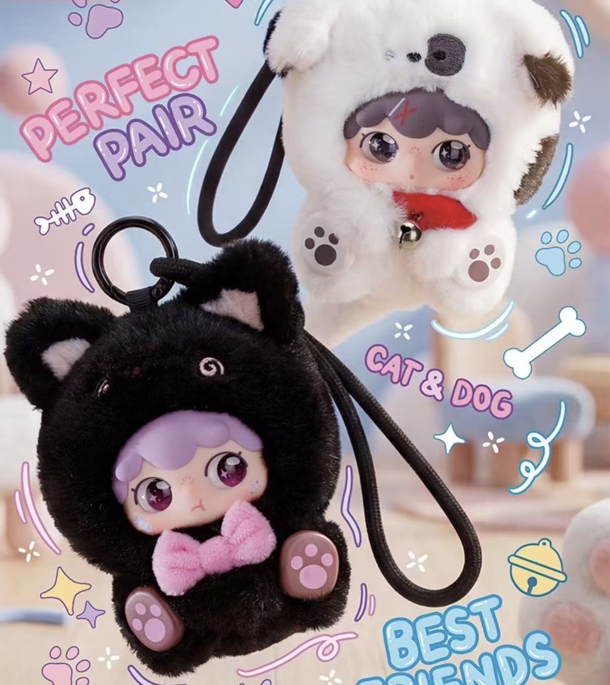 Kimipapa Animals In A Row Plush Blind Box