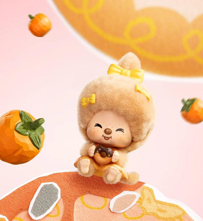 MINISO Monchhichi Coffee Farm Series Face Change Blind Box Pendant