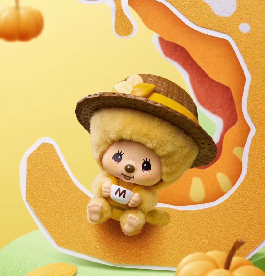 MINISO Monchhichi Coffee Farm Series Face Change Blind Box Pendant
