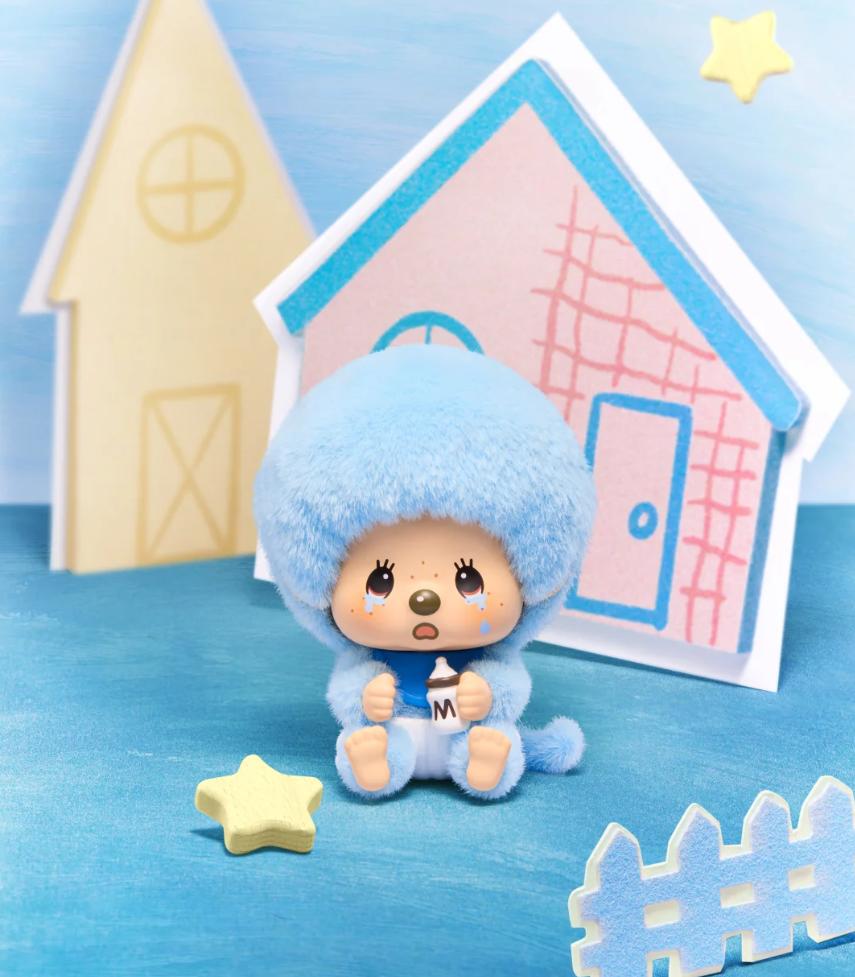 MINISO Monchhichi Coffee Farm Series Face Change Blind Box Pendant