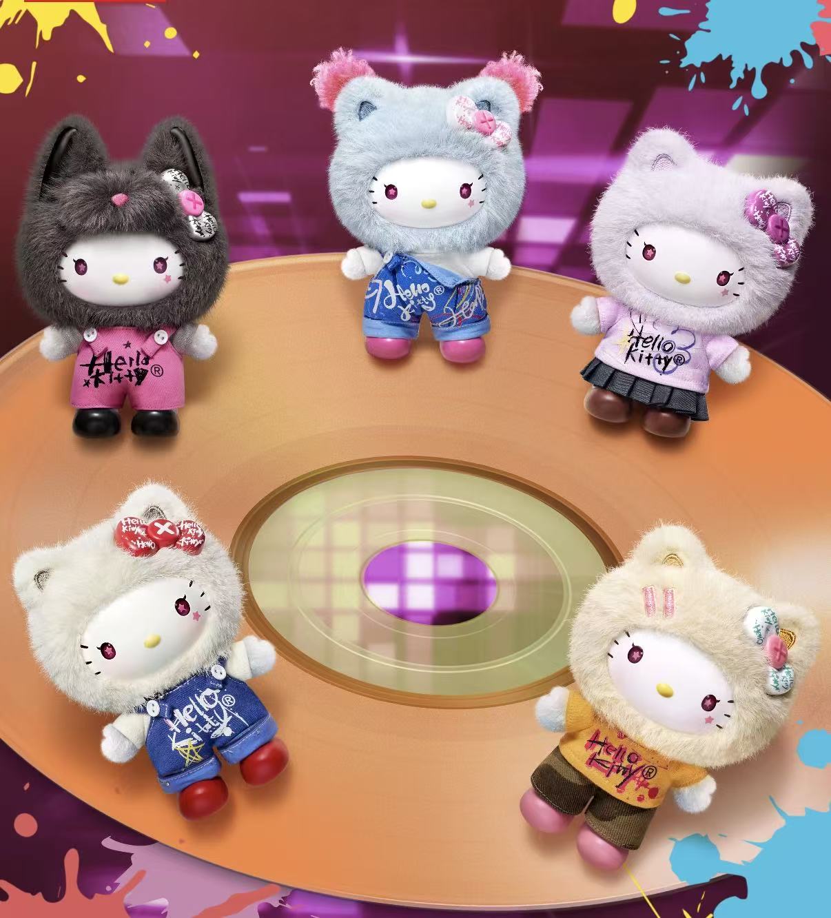 Hello Kitty Graffiti Series Plush Blind Box